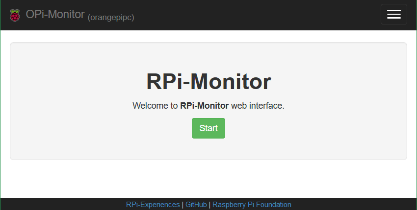 Установка RPi-Monitor на Armbian (debian jessie)