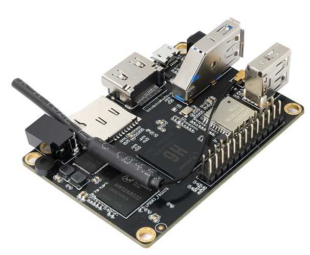 Orange Pi Lite2 H6 -  64bit четырехъядерный одноплатник с USB3.0, Wi-Fi AC и 1Гб RAM