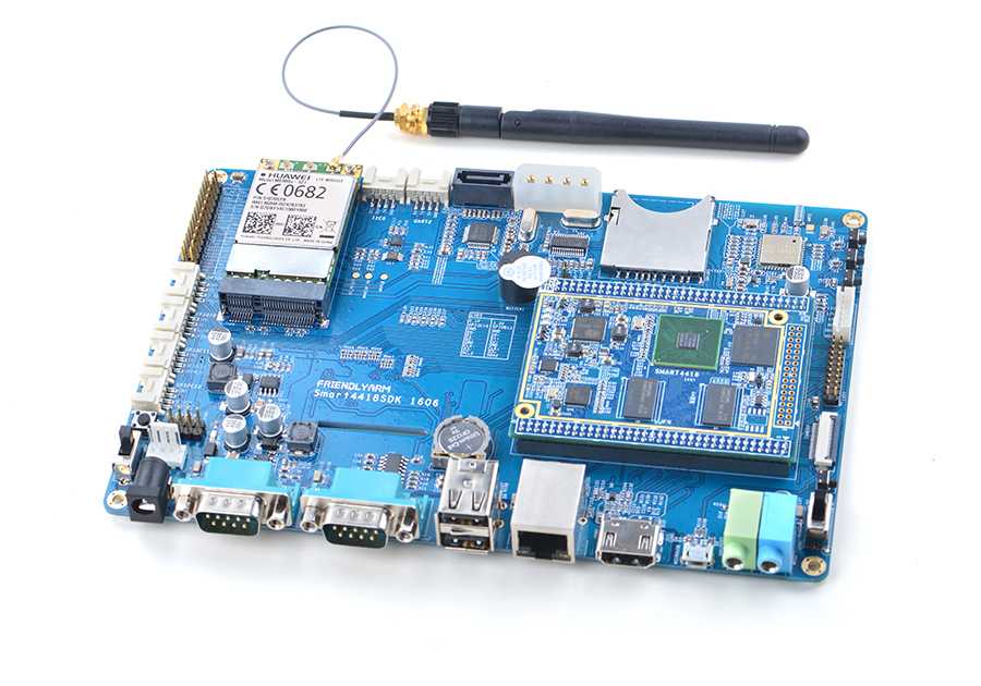 Платформа Smart4418 SDK с процессором Samsung S5P4418 Quad Core