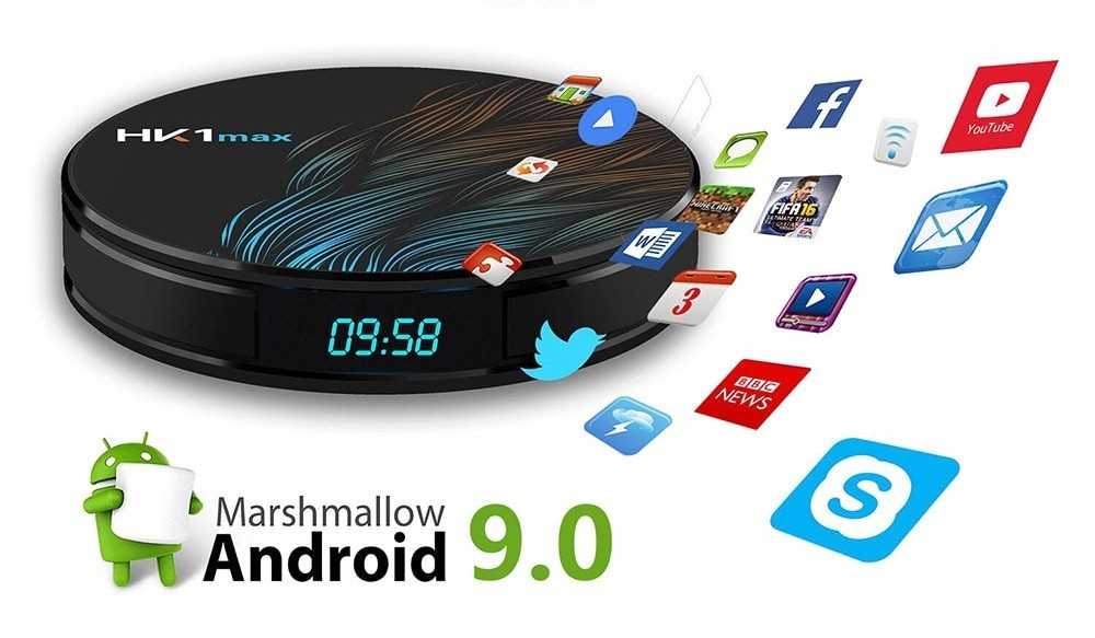 Обзор Vontar HK1 Max cмарт ТВ приставка, популярный медиа центр с Android 9.0