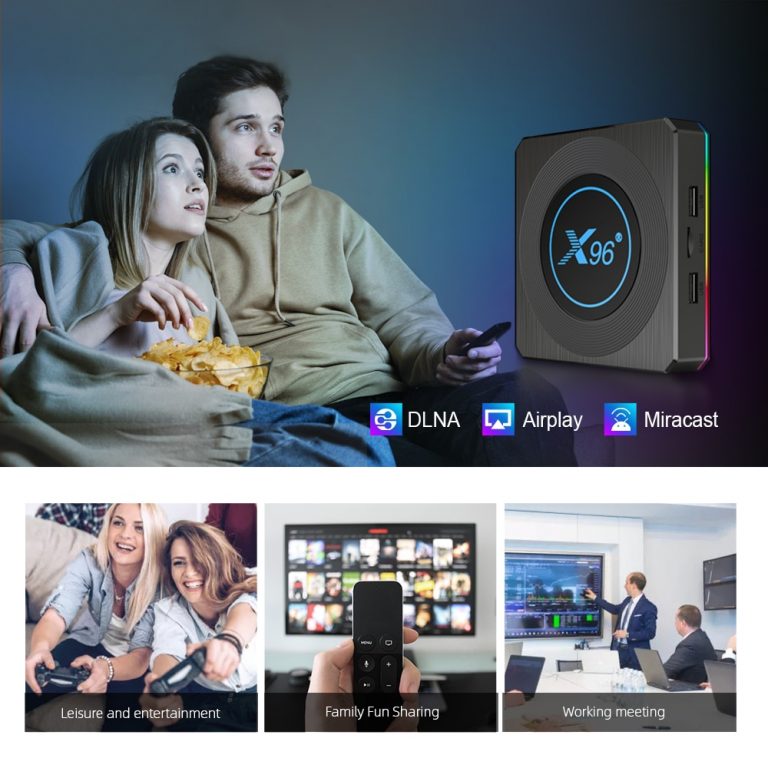 Обзор Vontar X96 X4 cмарт ТВ приставки Android 11, SOC Amlogic S905X4 с прекрасной RGB подсветкой