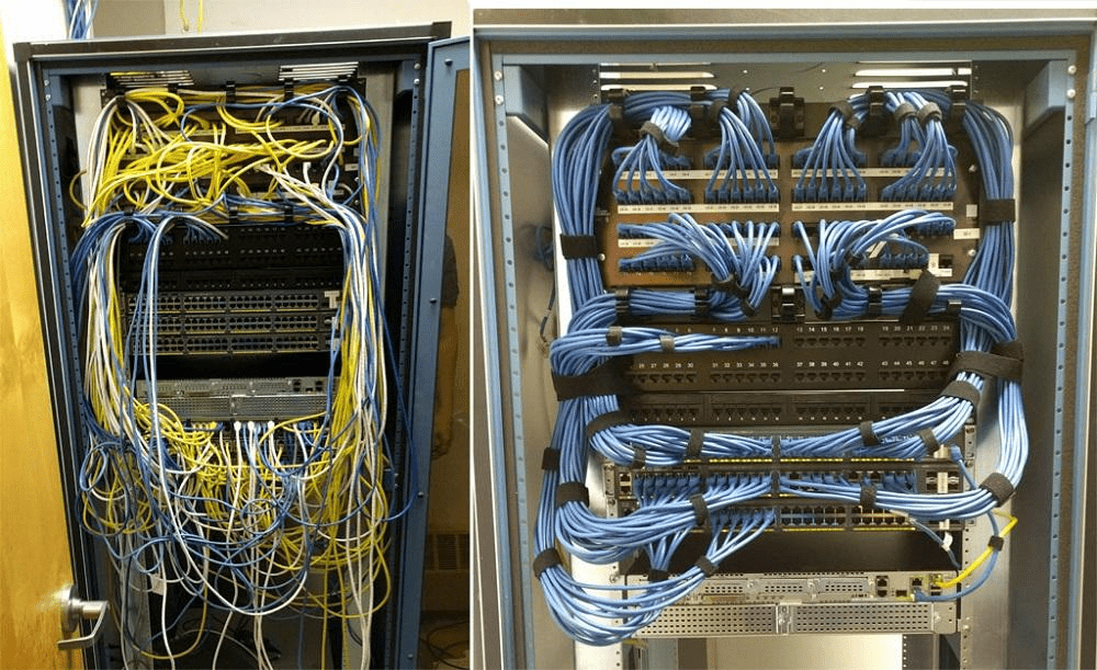 Организация кабеля в серверных шкафах и стойках: методы, особенности, рекомендации